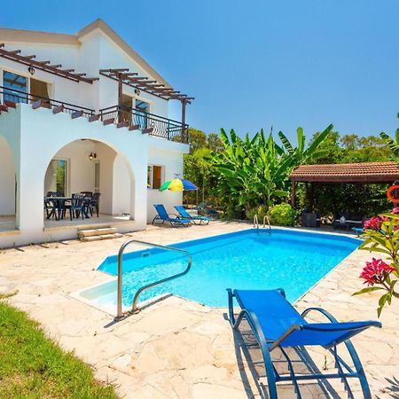 Sun Beach Villa Thio Полис Экстерьер фото