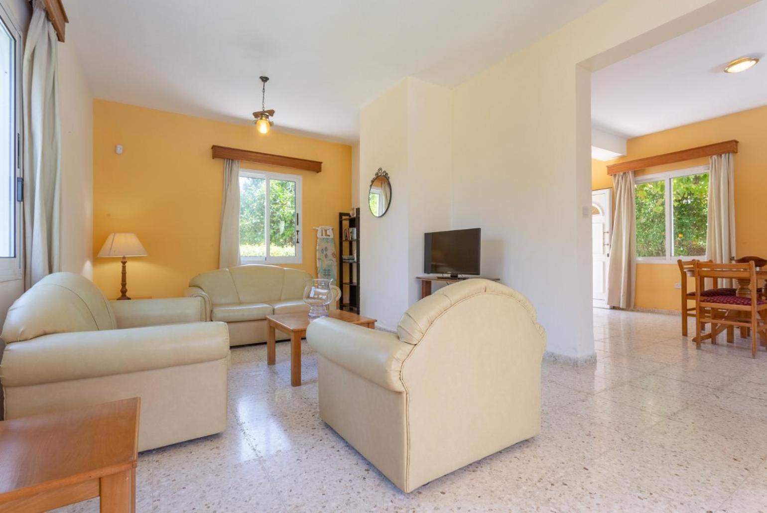 Sun Beach Villa Thio Полис Экстерьер фото